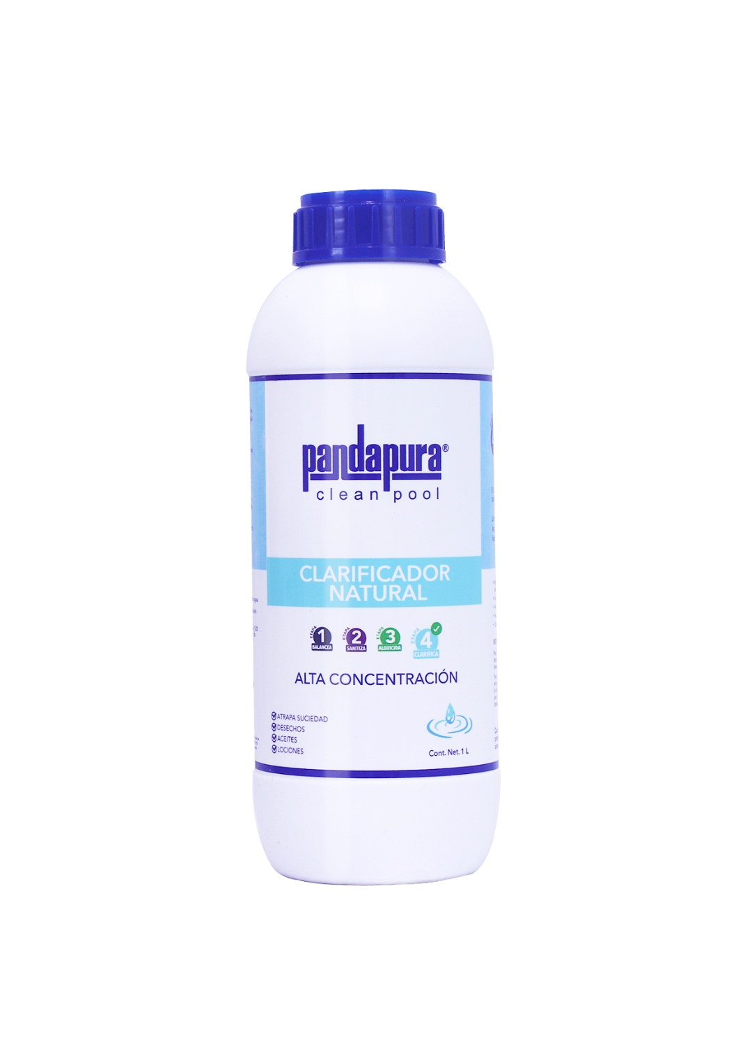 Clarificador Natural Pandapura 1lt Eau Énergique