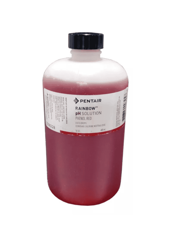 Reactivo rojo fenol para PH en piscinas 480 ml